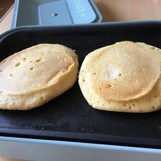 ひと手間だけ❣️フワフワホットケーキ❣️